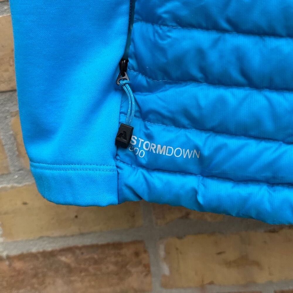 Eddie Bauer Goose Down Storm Down 800 Blue Vest Women's size XL - Picture 9 of 10